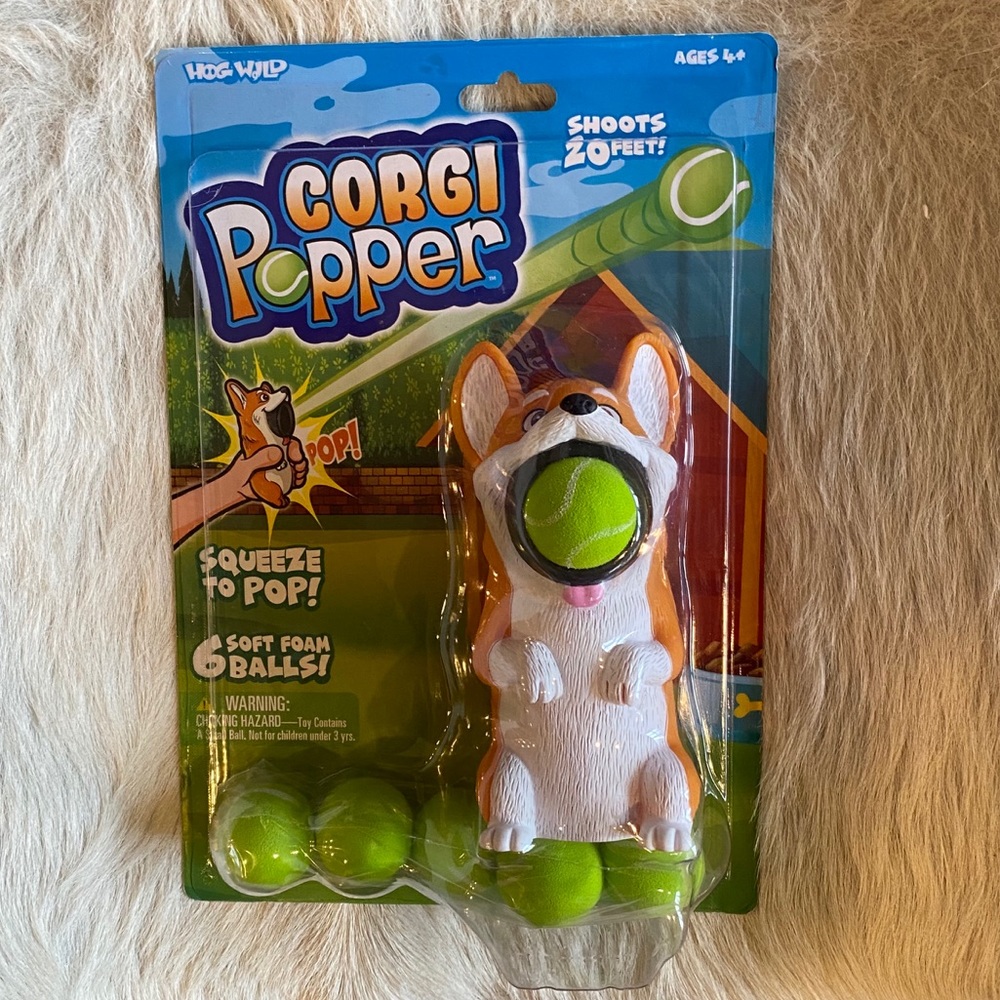 Corgi Popper Toy